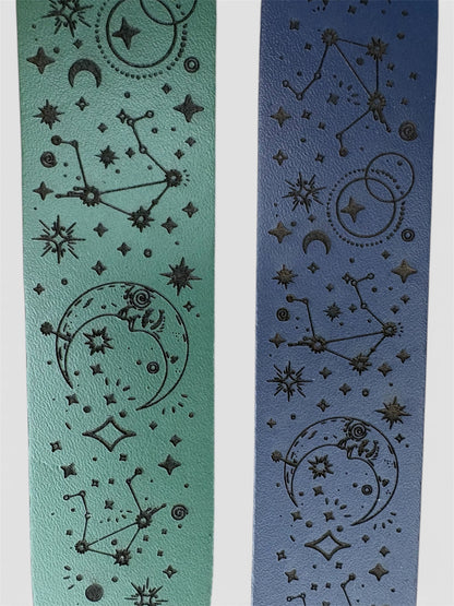 Leather Collar - Constellations