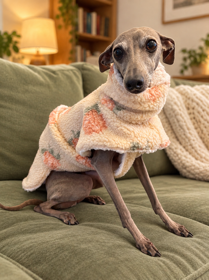 Dressing Gown - Rose Sherpa