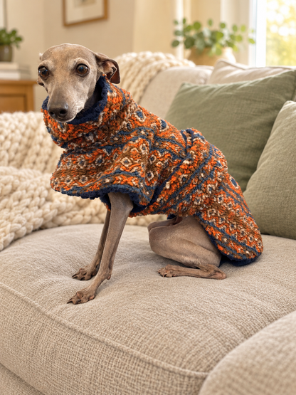 Dressing Gown - Bohemian Sherpa