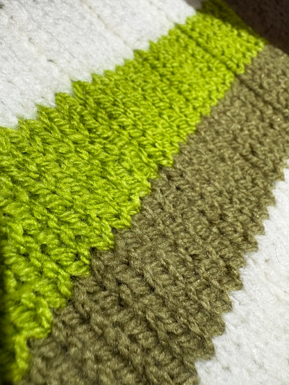 Knitted Jumper - Rainforest Greens