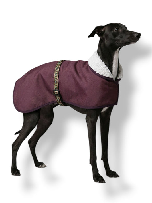 Waterproof Rain Mac - Burgundy