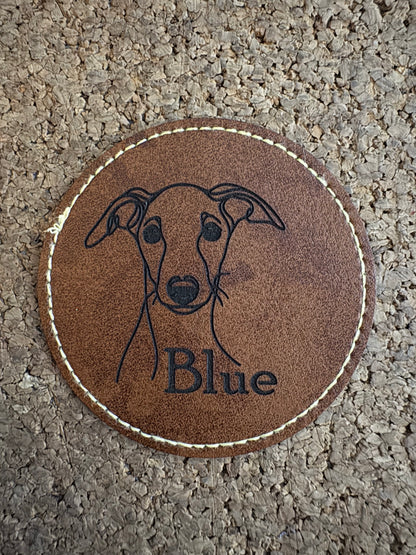 Iron-On Leather Patches