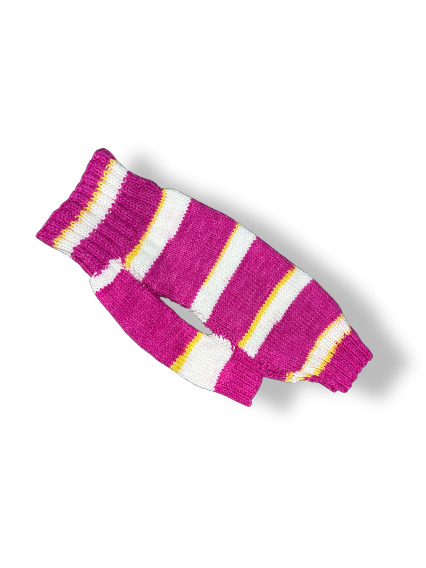 Knitted Jumper - Pink Stripes