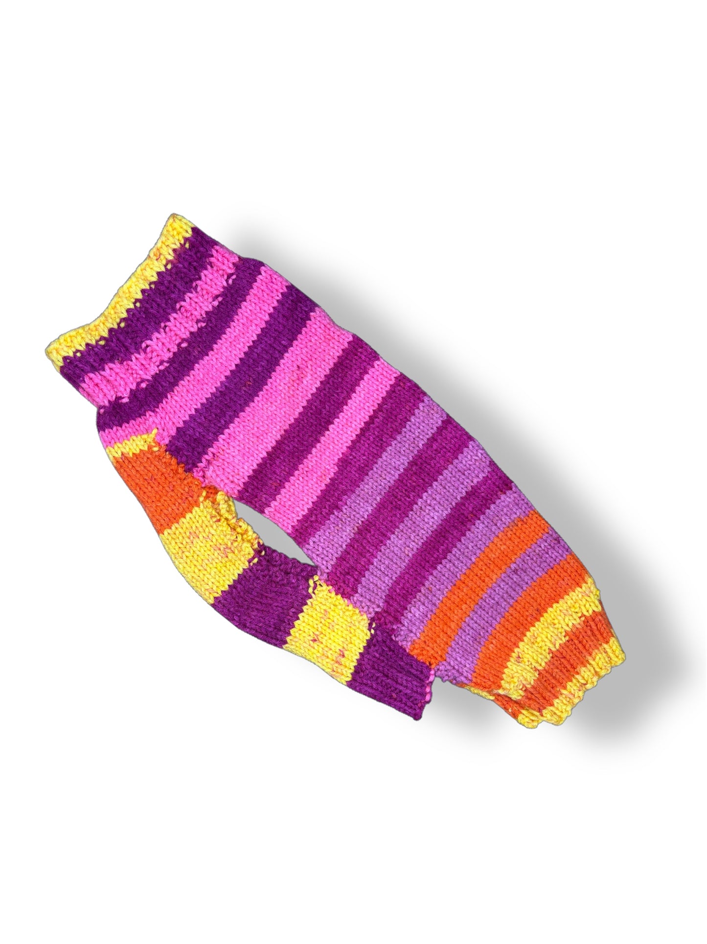 Knitted Jumper - Bright Stripes