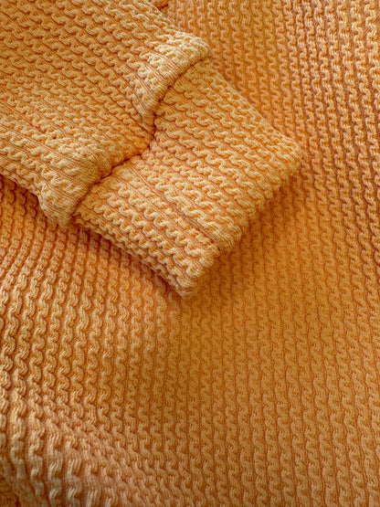 Ribbed Jersey Suit - Marigold Yellow