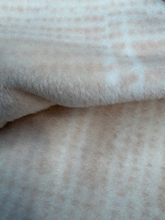 Fleece Vest - Cosy Pink Check