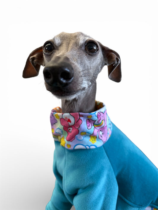 Sherpa Lined Fleece Jumper - Care Bear Blue