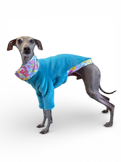 Sherpa Lined Fleece Jumper - Care Bear Blue