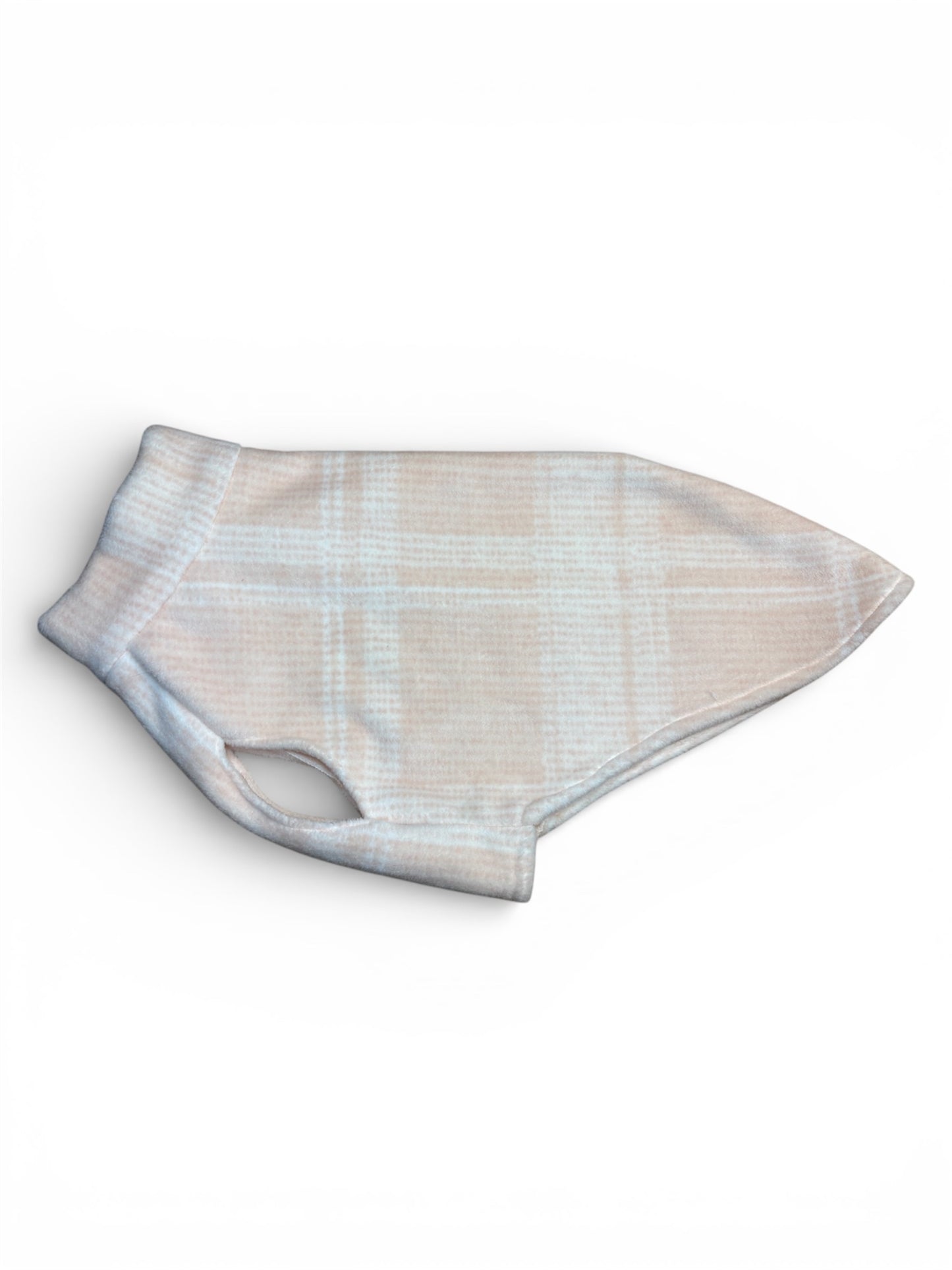 Fleece Vest - Cosy Pink Check