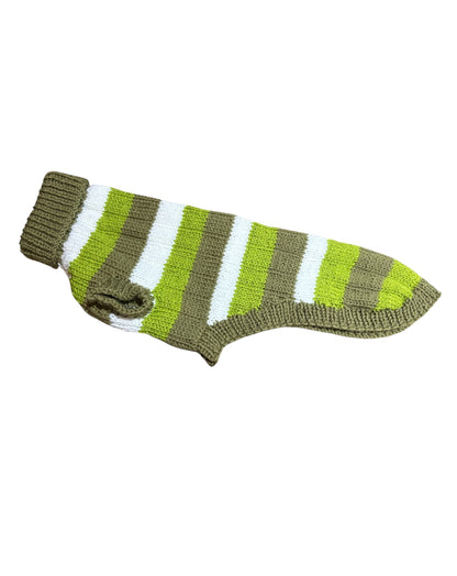 Knitted Jumper - Rainforest Greens