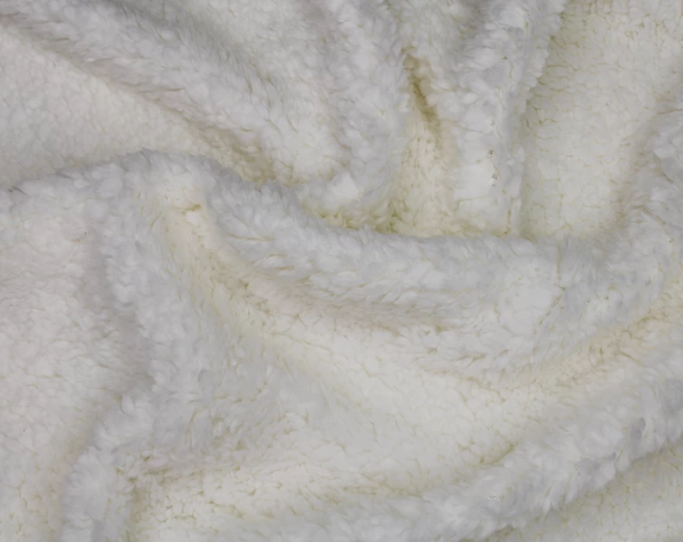 Cuddle Fur Fleece Suit - Ivory