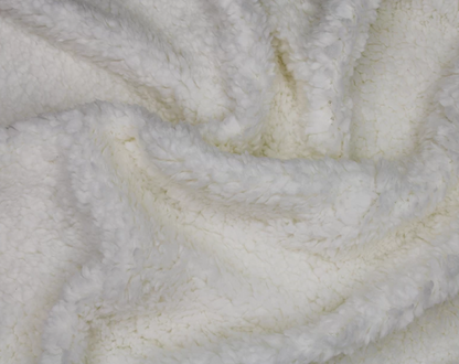 Cuddle Fur Fleece Suit - Ivory