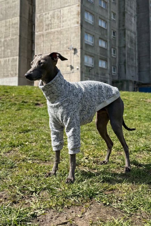 Knit Sweatshirt - Grey Marl