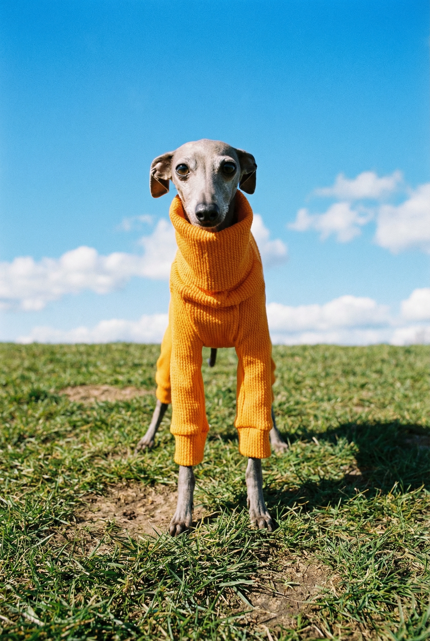 Ribbed Jersey Suit - Marigold Yellow