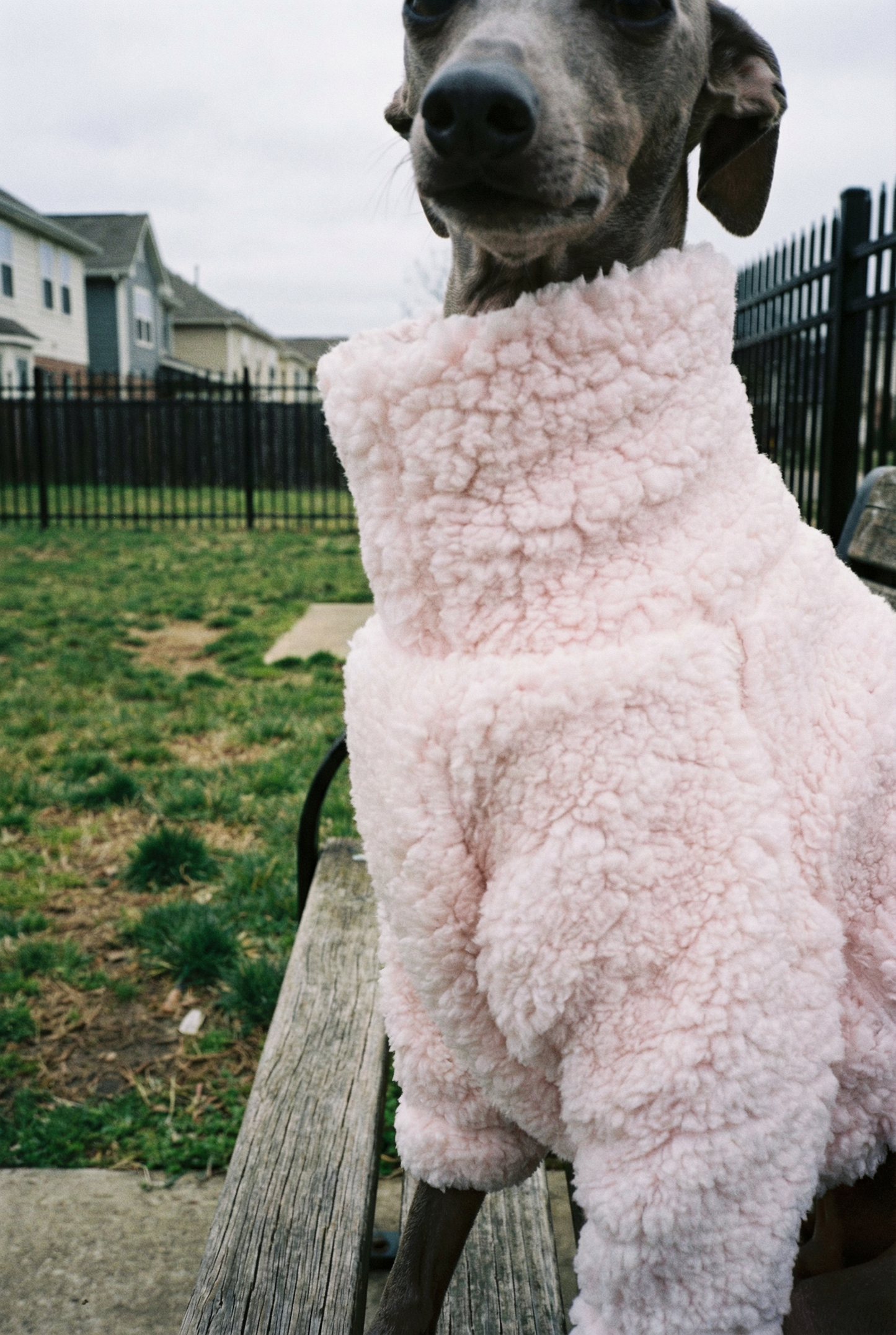 Cuddle Fur Fleece Jumper - Baby Pink