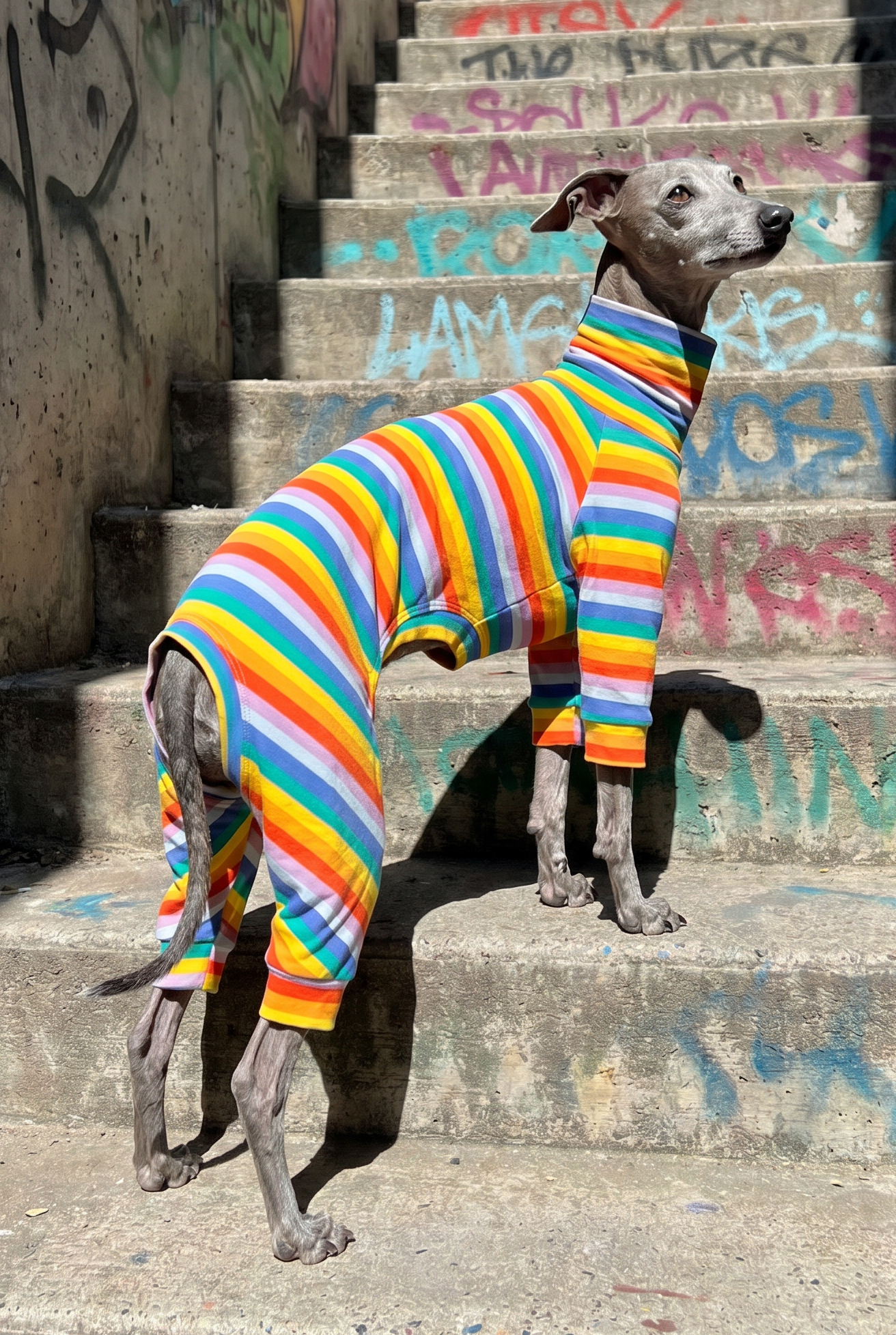 Italian Greyhound and Whippet dog clothing, luxury sighthound apparel, slim fit dog sweater, fleece dog pajamas, turtleneck dog jumper, lightweight dog coat, winter dog jacket, handmade Italian Greyhound clothes, Whippet clothing UK, stretchy dog onesie, warm dog hoodie, greyhound snood, fashionable dog apparel for skinny dogs, soft knit sweater for Italian Greyhound, Whippet raincoat, thermal dog wear, stylish dog outfit, small sighthound fashion, elegant dog clothing, comfortable pet apparel, dog loungewe