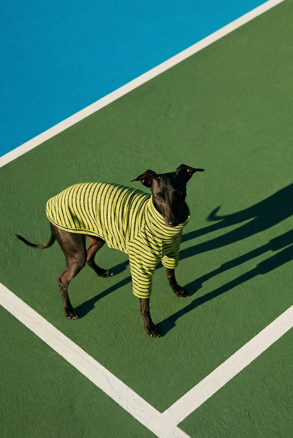 Jersey T-Shirt - Green & Black Urban Stripe
